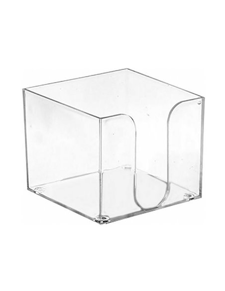 Κύβος πλαστικός διάφανος Υ9x9x9εκ.