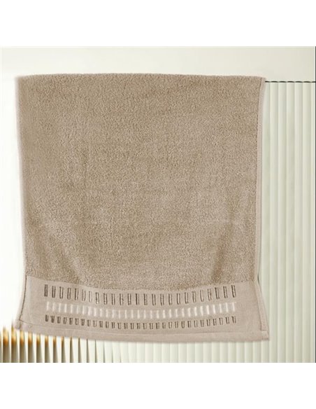 Σετ πετσέτες 3 τεμ. "Amy" beige 100% βαμβάκι πεννιε 430gsm