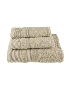 Πετσέτα μονόχρωμη 100% βαμβάκι πεννιε 550gsm 50x100εκ. μπεζ
