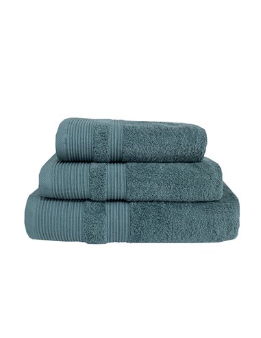 Πετσέτα μονόχρωμη 100% βαμβάκι πεννιε 550gsm 50x100εκ. πράσινο