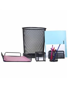 Σετ γραφείου μαύρο 5 τεμαχίων