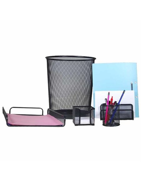 Σετ γραφείου μαύρο 5 τεμαχίων