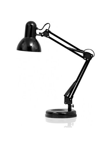 Φωτιστικό σχεδιαστηρίου Ε27 με βάση μαύρο Y53x15,5x15,5εκ.