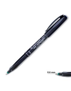Centropen μαρκαδόρος ανεξίτηλος πράσινο fine 0,6mm
