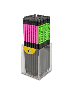 Adel μολύβι με σβήστρα "Noble" ΗΒ κοκτέηλ 4 χρωμάτων