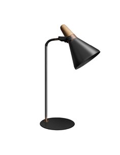 Φωτιστικό επιτραπέζιο 11W E27 Y52x22x19εκ. μαύρο