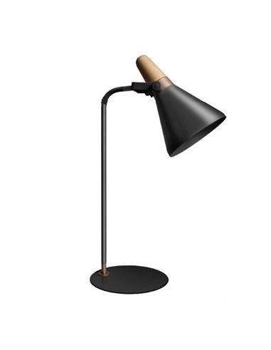 Φωτιστικό επιτραπέζιο 11W E27 Y52x22x19εκ. μαύρο