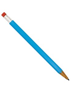 Μηχανικό μολύβι 0.7mm. πλαστικό με σβήστρα μπλε