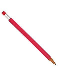 Μηχανικό μολύβι 0.7mm. πλαστικό με σβήστρα κόκκινο