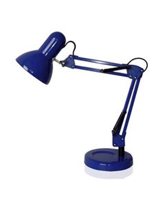 Φωτιστικό σχεδιαστηρίου Ε27 με βάση μπλε Y53x15,5x15,5εκ.