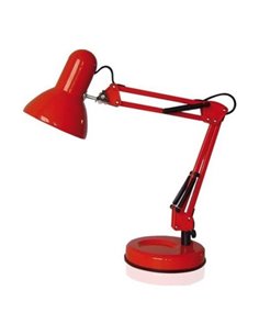Φωτιστικό σχεδιαστηρίου Ε27 με βάση κόκκινο Y53x15,5x15,5εκ.