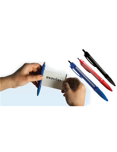 Στυλό - σκονάκι σε 3 χρώματα