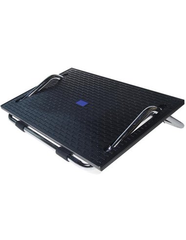 Υποπόδιο γραφείου μαύρο Υ12εκ.