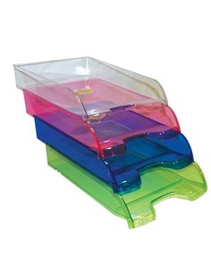 Ark δίσκος εγγράφων διάφανος χρ. Α4 Υ25.5x34.5x6.5εκ..