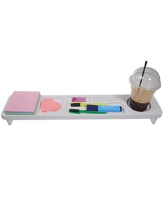 Θήκη οργάνωσης για πληκτρολόγιο Η/Υ λευκό 55x12x2,8εκ.