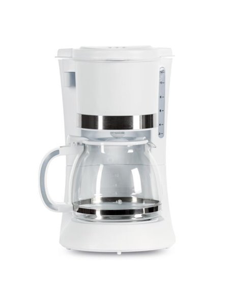 Καφετιέρα φίλτρου 1,2lt λευκή 900W 22,5x18,3xY30εκ.