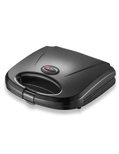 Τοστιέρα μαύρη 800W 23xΥ9εκ.