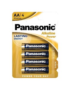 Panasonic αλκαλικές μπαταρίες AA 4 μινιόν