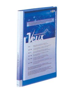 Comix σούπλ 10 φύλλων PP μπλε Α4 Υ31x23,5x9εκ.