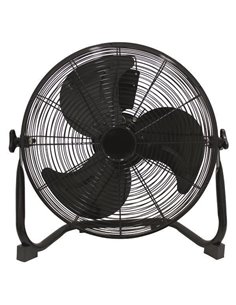 Ανεμιστήρας δαπέδου μαύρος-μεταλλικός 90W Ø40x19x51εκ.
