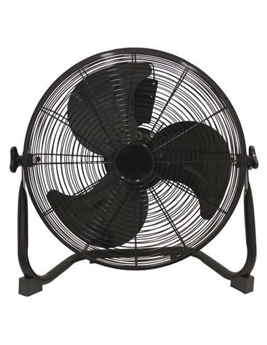 Ανεμιστήρας δαπέδου μαύρος-μεταλλικός 90W Ø40x19x51εκ.