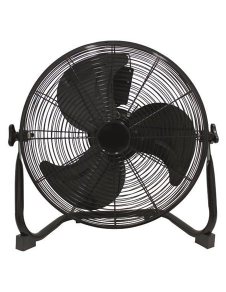 Ανεμιστήρας δαπέδου μαύρος-μεταλλικός 90W Ø40x19x51εκ.