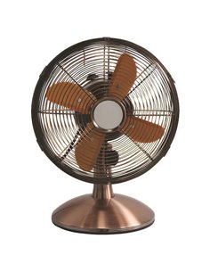 Ανεμιστήρας επιτραπέζιος 40W χάλκινος Ø30x42εκ.