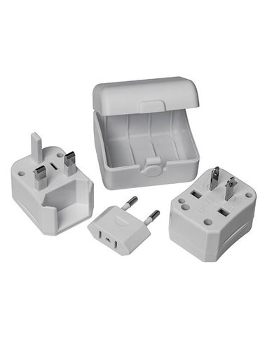 Παγκόσμιος αντάπτορας για ΗΠΑ, Αγγλία, Αυστραλία, ΕΕ, Ασία 100-125V/6A - 220-250V/3A