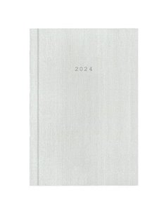 Next ημερολόγιο 2024 fabric ημερήσιο δετό λευκό 12x17εκ.
