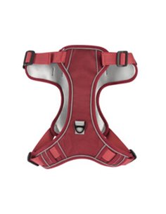 Σαμαράκι σκύλου μπορντώ large 60-70εκ.