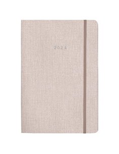 Next ημερολόγιο 2024 nomad ημερήσιο flexi υπόλευκο με λάστιχο 14x21εκ.