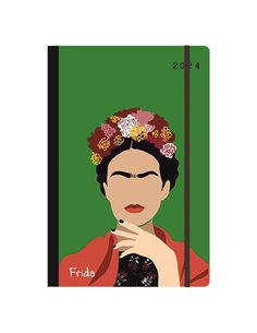 Next ημερολόγιο 2024 Trends ημερήσιο flexi με λάστιχο 12x17εκ. Frida