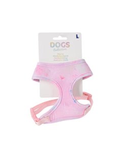 Σαμαράκι σκύλου ροζ medium 35-53x32εκ.