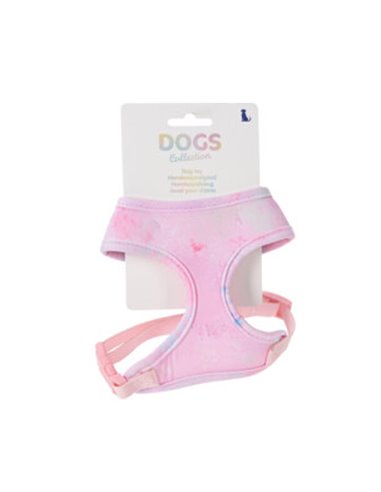 Σαμαράκι σκύλου ροζ medium 35-53x32εκ.
