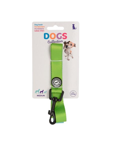 Λουρί σκύλου πράσινο medium, μήκος 2μ.