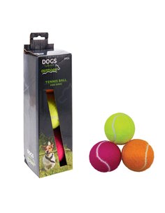 Παιχνίδι σκύλου σετ 3 μπάλες από καουτσούκ Ø6,3εκ.