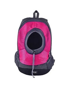 Τσάντα μεταφοράς κατοικιδίου ροζ Υ42x35x16εκ. small