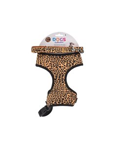 Σαμαράκι σκύλου λεοπάρ small 30-46x25εκ.