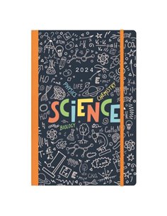 Next ημερολόγιο 2024 Trends ημερήσιο flexi με λάστιχο 14x21εκ. Science