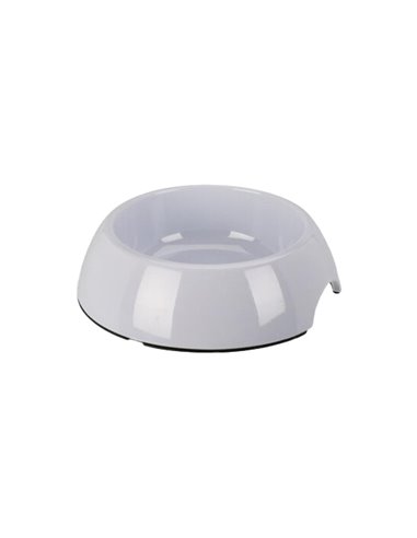 Μπωλ σκύλου πλαστικό λευκό Υ4,5xØ14εκ.