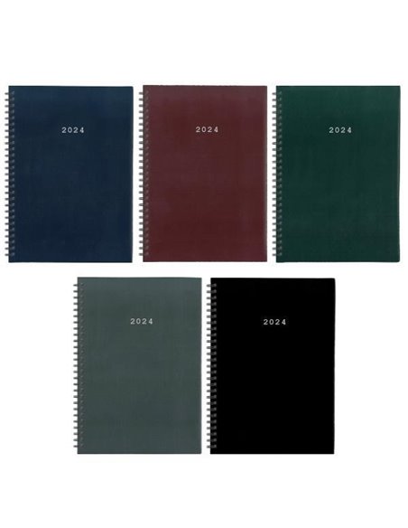 Next ημερολόγιο 2024 basic εβδομαδιαίο σπιράλ 17x25εκ.