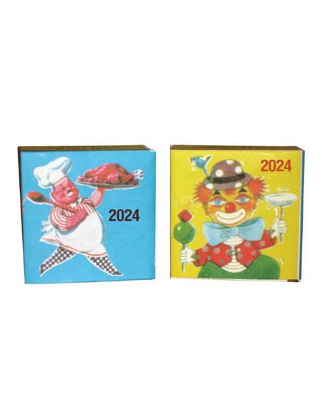 Ημεροδείκτης 2024 ανέκδοτα - μαγειρική 7x7εκ.