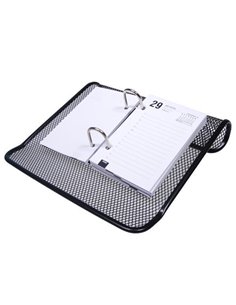 Βάση ημερολογίου μεταλλική μαύρη 21.5x19x5εκ.