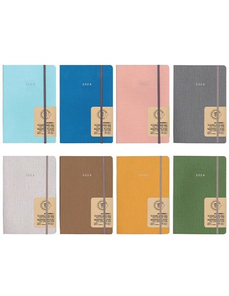 Next ημερολόγιο ACADEMIC+ 9/2023-12/2024 Nomad εβδομαδιαίο flexi 14x21εκ.