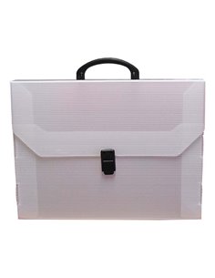 Τσάντα εγγράφων PP διάφορα χρώματα Υ29x38,8x5,5εκ.