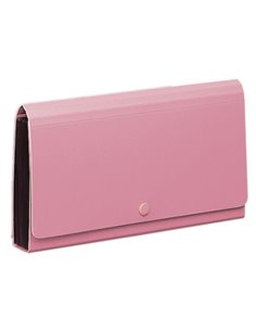 Comix αρχειοθήκη επιταγών PP ροζ Υ26.2x14.5x3εκ.