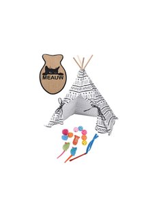 Σπιτάκι-σκηνή κατοικιδίου "Teepee Pet" Υ74x56x56
εκ.