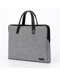 Τσάντα-θήκη laptop 40x4,2x29Υεκ. γκρι
