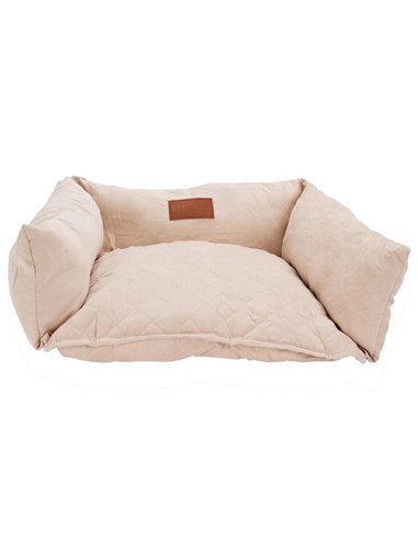 Κρεβάτι-καναπές σκύλου ή γάτας καφέ Υ16x55x42εκ.