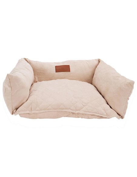 Κρεβάτι-καναπές σκύλου ή γάτας καφέ Υ16x55x42εκ.